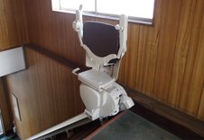 屋内 まっすぐ階段 設置事例 千葉県館山市/S邸