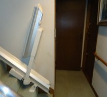 東京都文京区/I邸 <p>屋内まっすぐ階段</p>の事例