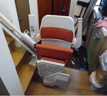 東京都三鷹市/S邸 <p>屋内曲がり階段</p>の事例