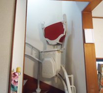 埼玉県飯能市/Y邸 <p>屋内曲がり階段</p>の事例